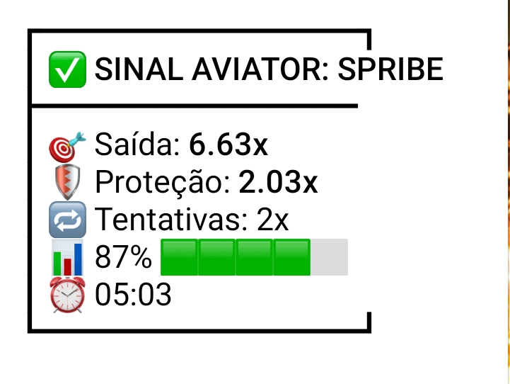 Sinal Aviator
